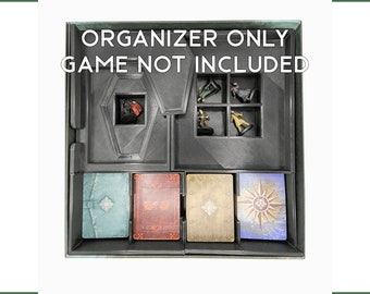 Fury Of Dracula Board Game Organizer / Insert 3rd/4th Edition