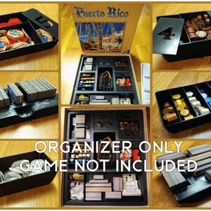 Puerto Rico (Alea version) Board Game Insert / Organizer