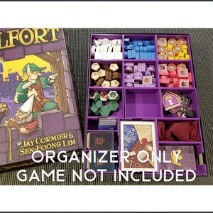 Belfort + Expansions Board Game Insert / Organizer