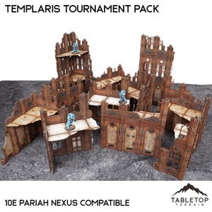 Templaris Competitive Tournament Pack - Chapter Approved/Pariah Nexus Compatible 10e Table Set