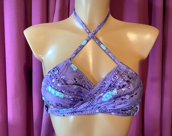 Digital pattern to make crossover bikini top