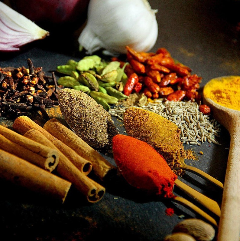 Indian Spice Box Spice Gift Set Cooking Kit Cooking Gift Etsy