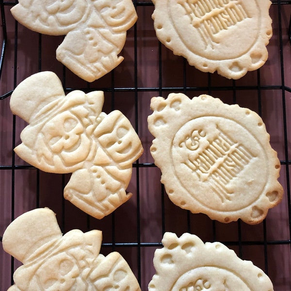 Mansión encantada I Cortadores de galletas - Cortadores de galletas - Cortadores de galletas de atracciones de parques temáticos de Disney