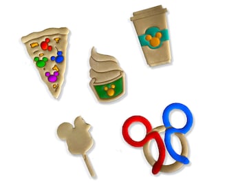 Park Snack Cookie Cutters - Cookie Cutters - Fondant Cutters and Clay Cutters