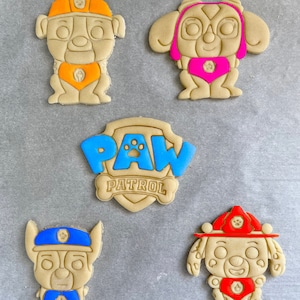 Puppy Guard Cookie Cutters - Theme Park Attraction Ride Cookie Cutters
