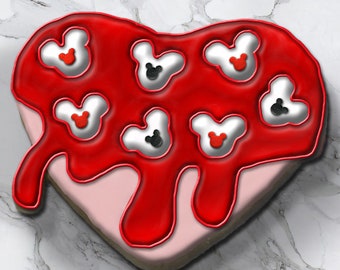 Goo Heart Cookie Cutter