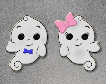 Ghost Cookie Cutters, Clay and Fondant Cutters