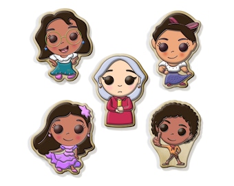 Magical Family Cookie Cutter Set: Theme Park Inspired Sharp Edges