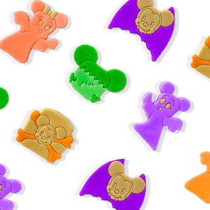 Hallow Mickey Cookie Cutters: Halloween ABS Plastic Set