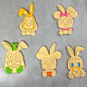 Easter Bunny Fab Five Cookie Cutters, Cookie Cutters, Fondant & Clay Cutters