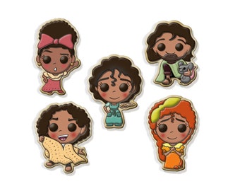 Magical Family Cookie Cutter Set: Theme Park Inspired