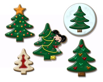 Christmas Trees Cookie Cutters, Clay and Fondant Cutters, Free Fast Shipping!