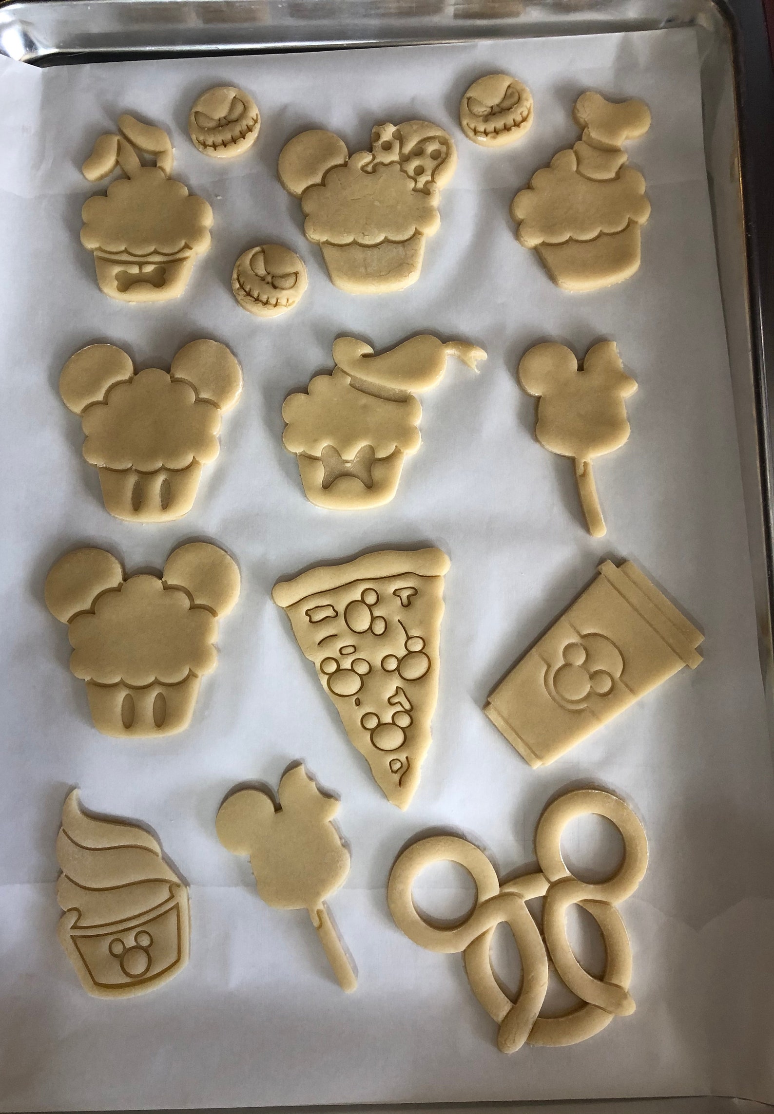 Disney Snack Cookie Cutters Cookie Cutters Disney World Etsy