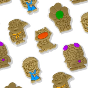 Floating House Cookie Cutters, Clay and Fondant Cookie Cutters