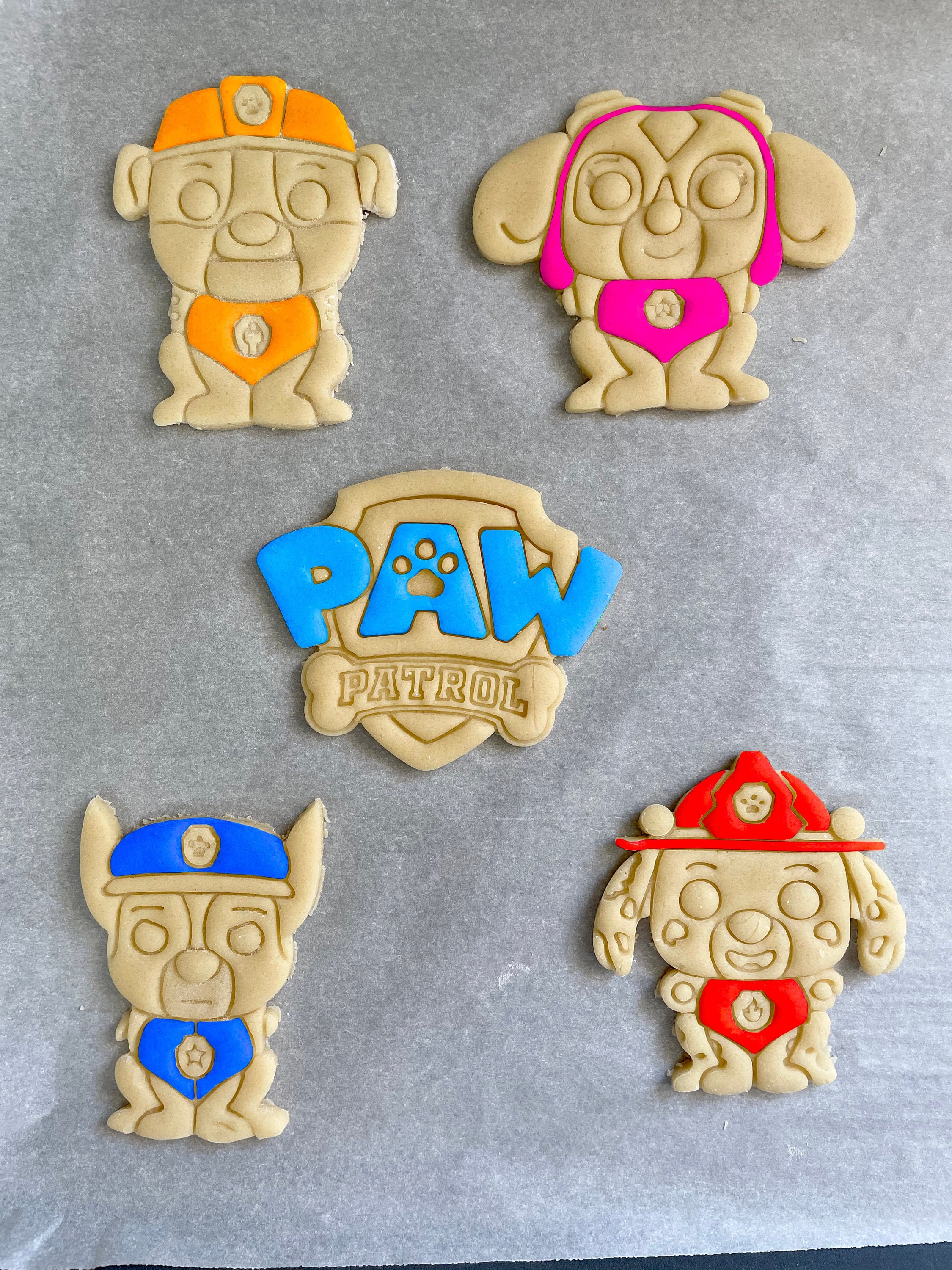 Paw Patrol Huge Combo Set Cookie Fondant Cutters - Large Sizes! Extra –  Sugar Shortcuts