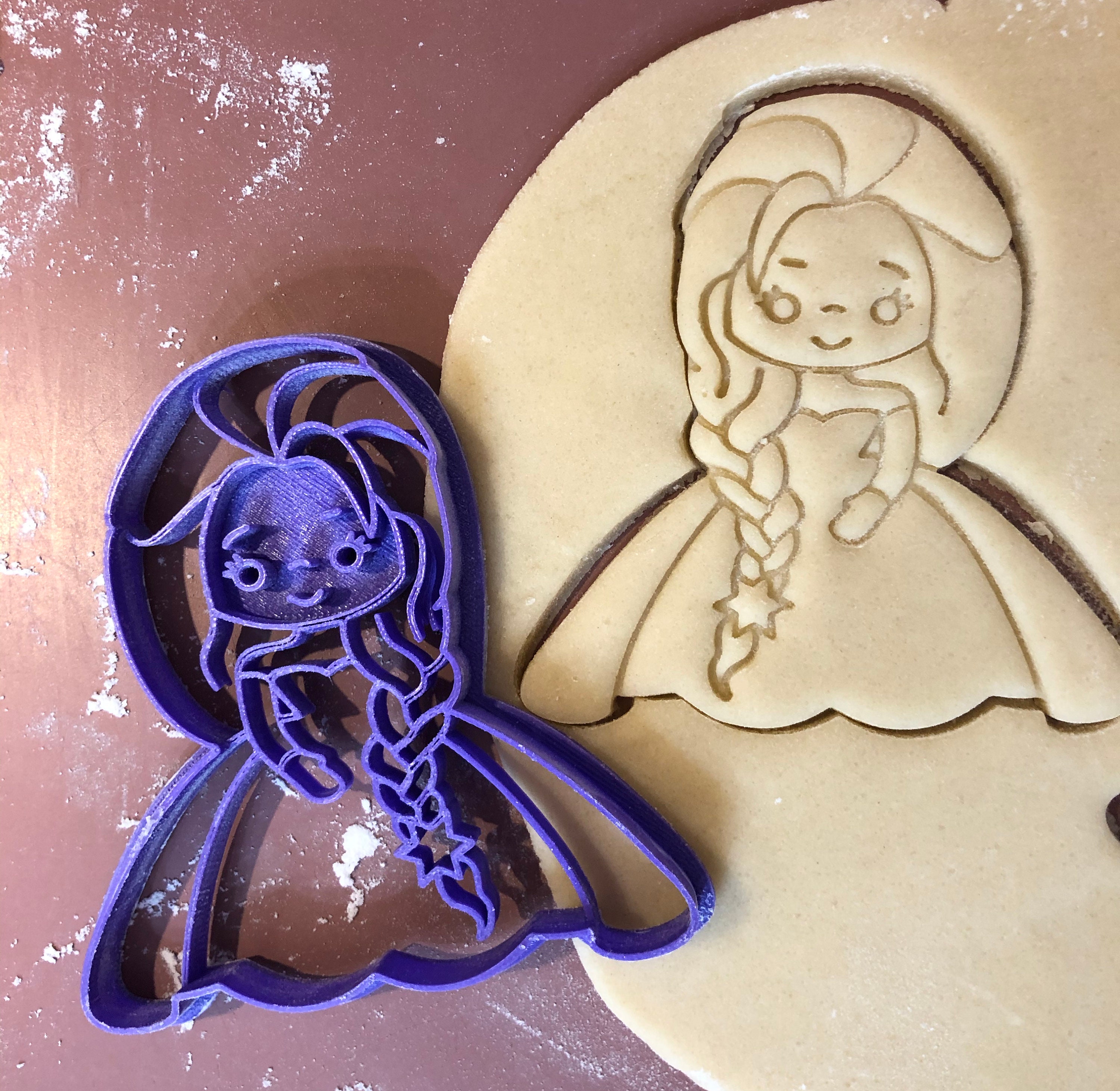 Princess II Cookie Cutters Theme Park Cookie Cutters Etsy