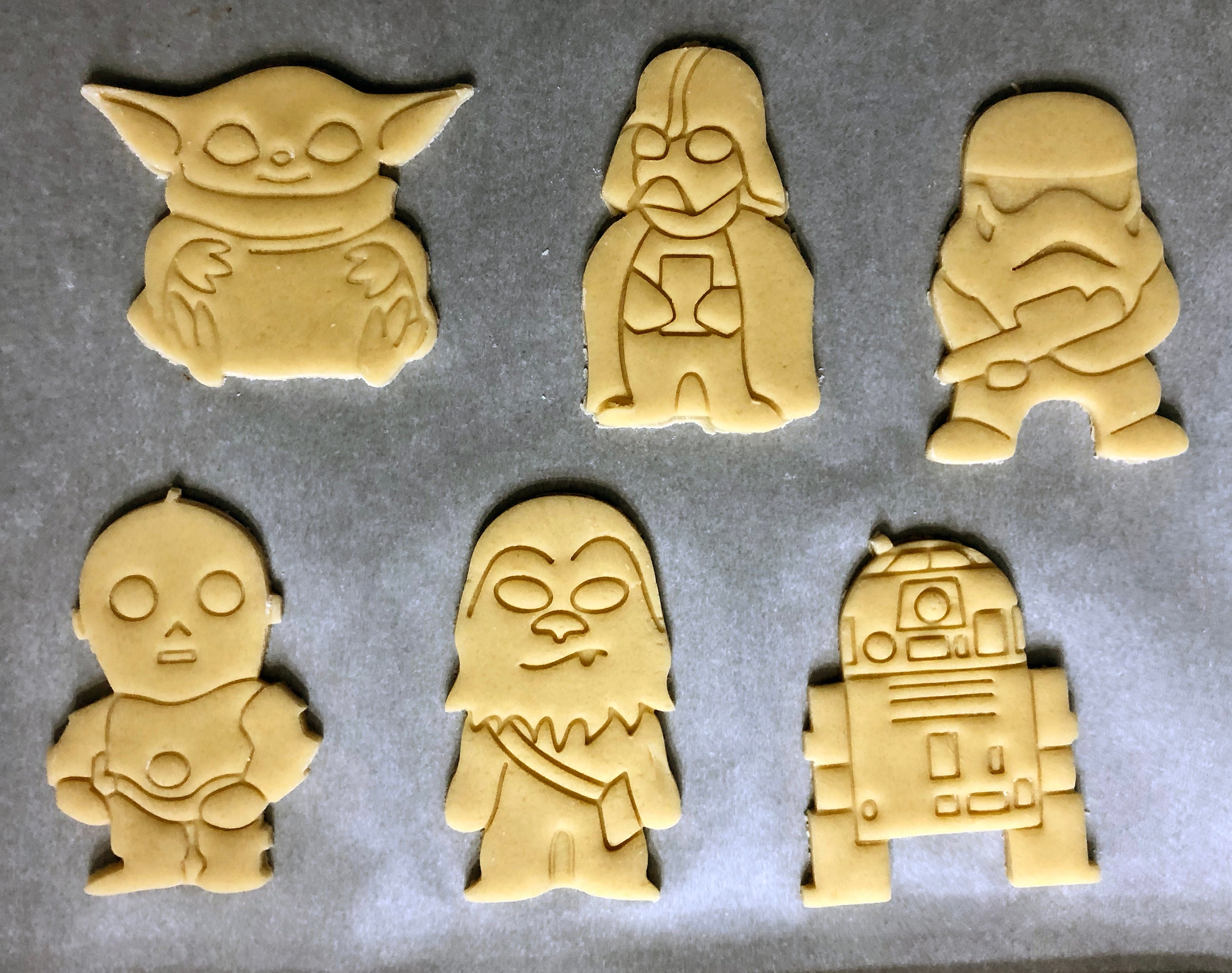 Disney Star Wars Cookie Cutters Bonus Etsy