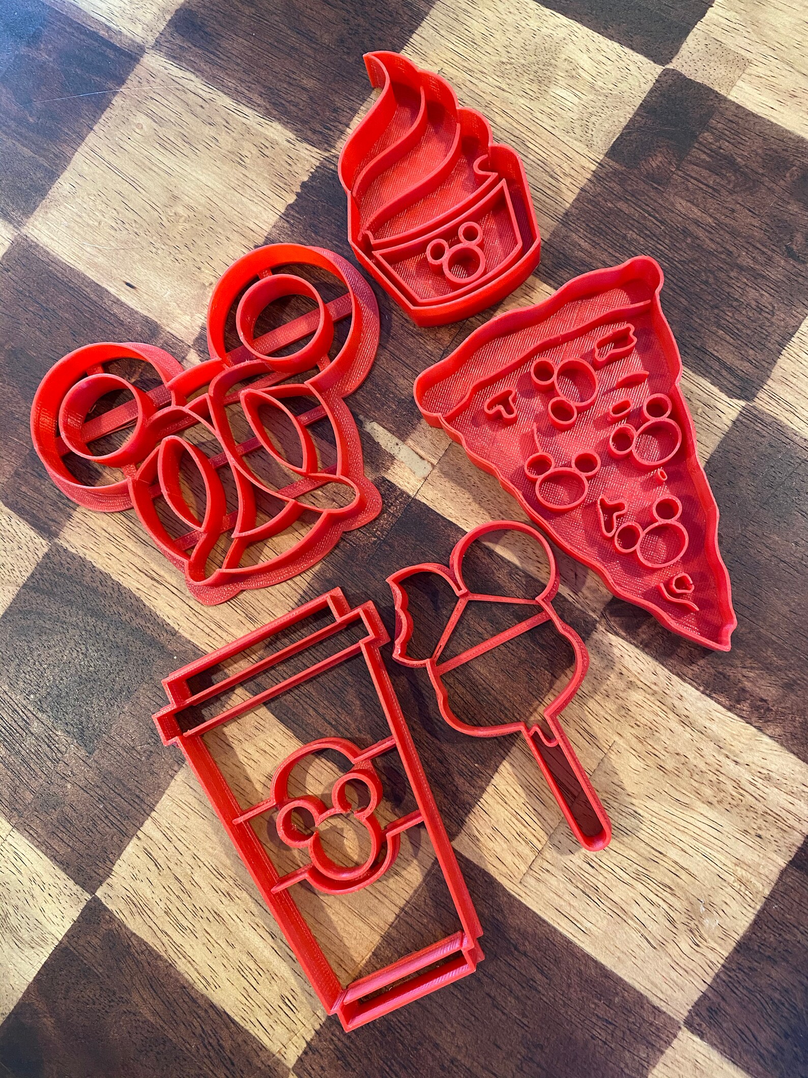 Disney Snack Cookie Cutters Cookie Cutters Disney World Etsy