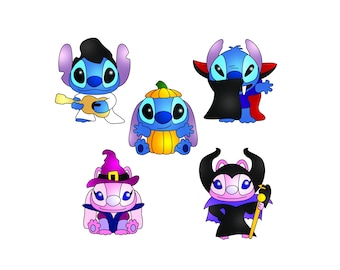 Alien Halloween Cookie Cutters: Vampire, Witch, Pumpkin, Elvis, Maleficent