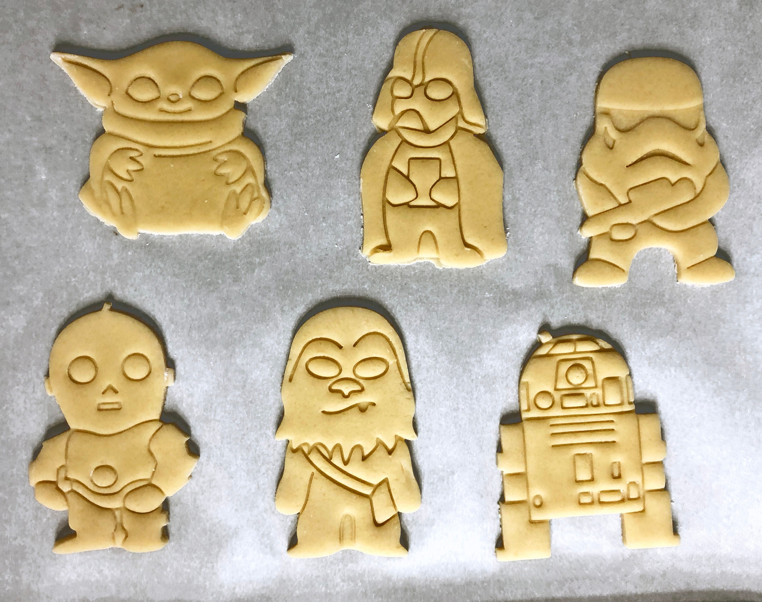 Star Wars Cookie Cutters Theme Park Attraction Ride Cookie Etsy