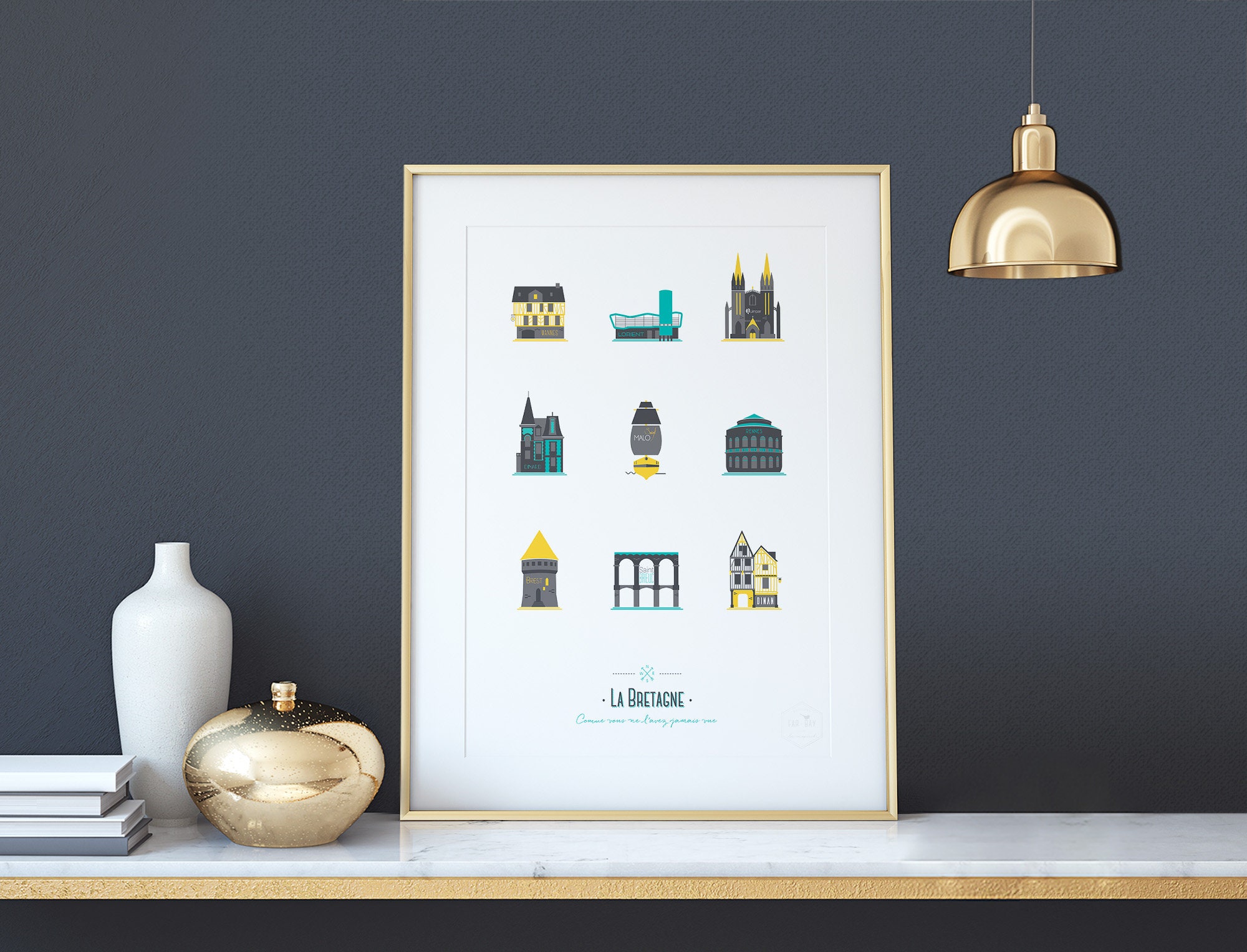 Affiche | La Bretagne... Comme Vous Ne L'avez Jamais Vue