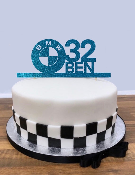 Logo De Voiture Bmw Personnalise Cake Topper Etsy