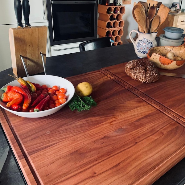 Wooden Hob Cover Etsy UK