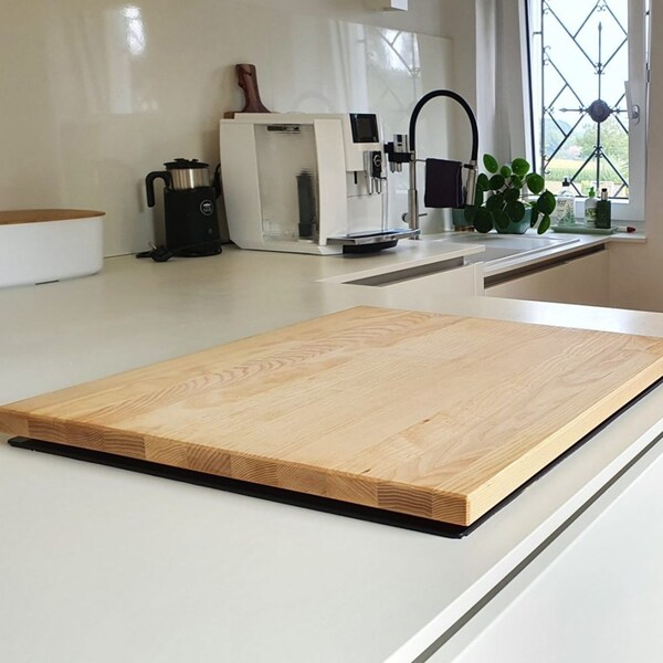 Wooden Hob Cover Etsy UK