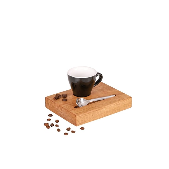 Ceramic Espresso Cup Tray Set Honey