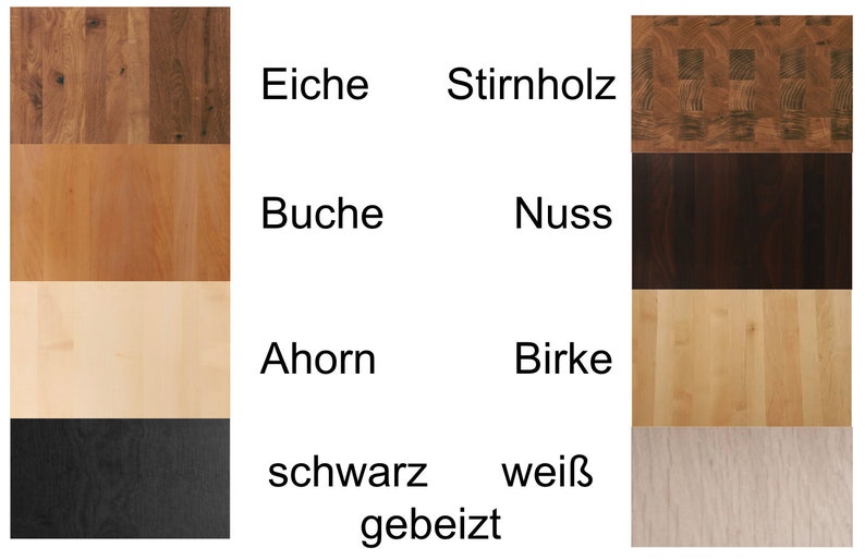 Gleitbrett für den Thermomix® Rollbrett aus Massivholz in 5 Holzarten für TM5, TM6 oder TM31, sowie andere Küchengeräte Bild 10