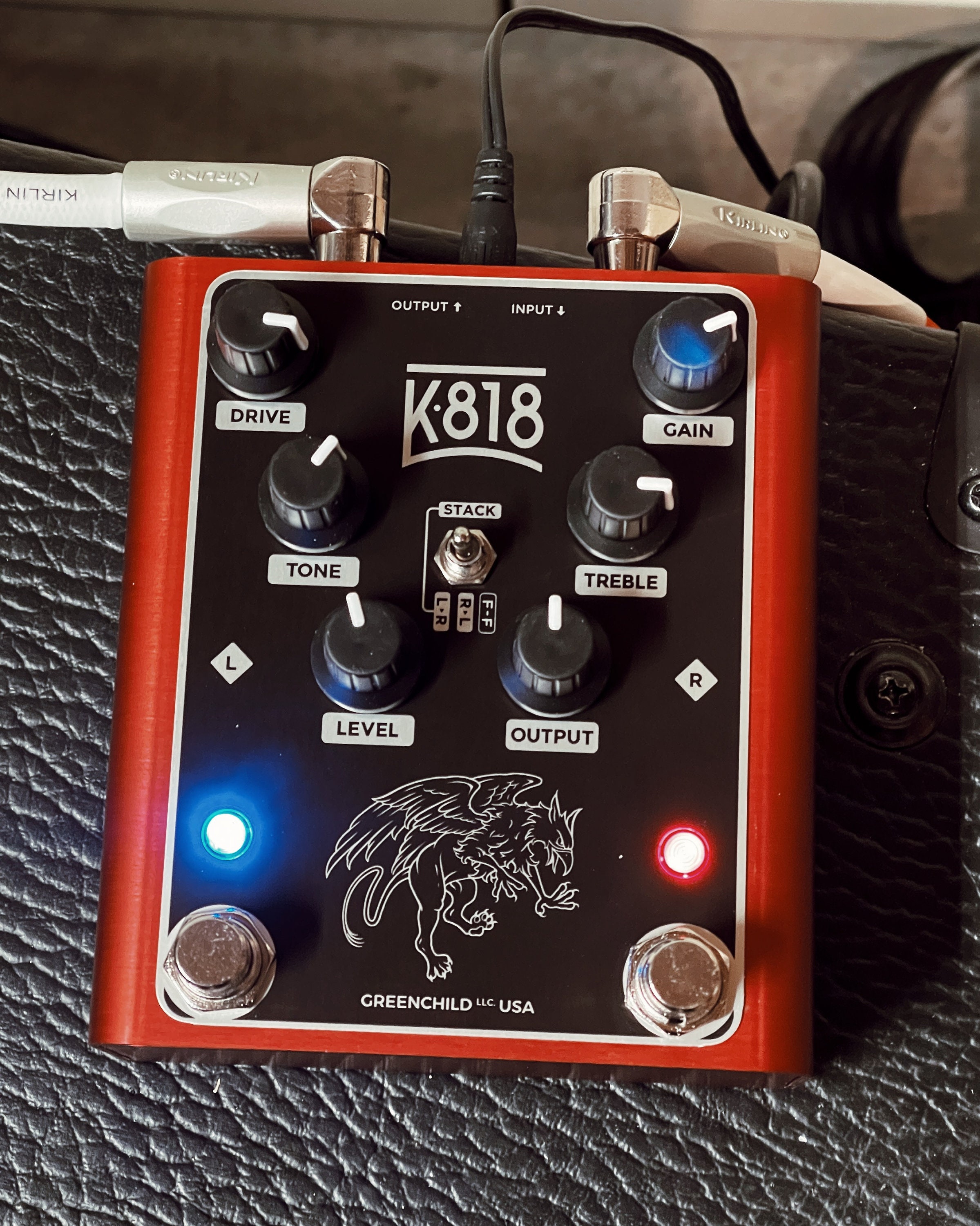 Greenchild K818 オーバードライブ ケンタウルス＋OD-820 Greenchild K818 オーバードライブ ギターエフェクター