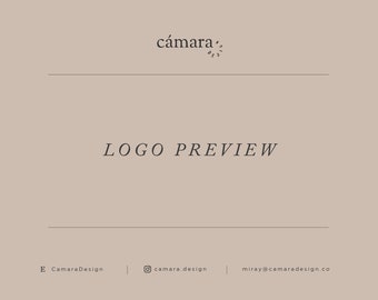 Logo Design Preview, Modern Elegant Premade Logos