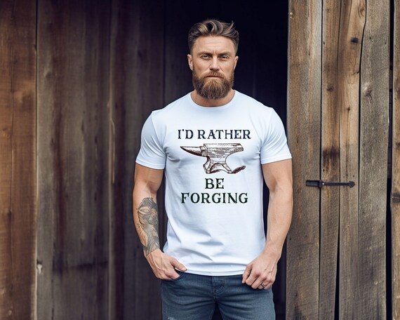Bladesmith Forge On T-Shirt - Cool Blacksmith Gift Bladesmith Forge On T-Shirt - Cool Blacksmith Gift