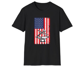 American Blacksmith Gift Funny Blacksmith Camisa Bladesmith Farrier Knife Maker Metal Worker Regalos de Navidad Unisex Heavy Cotton Tee