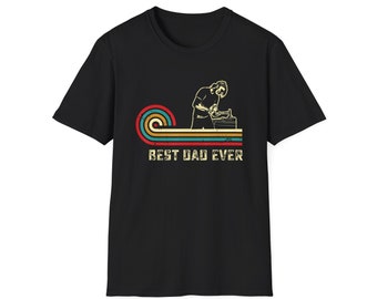 Mejor papá jamás forjando camisa divertida herrero camisa Bladesmith Farrier Knife Maker Metal Worker Padres Día Regalos Unisex Heavy Cotton Tee