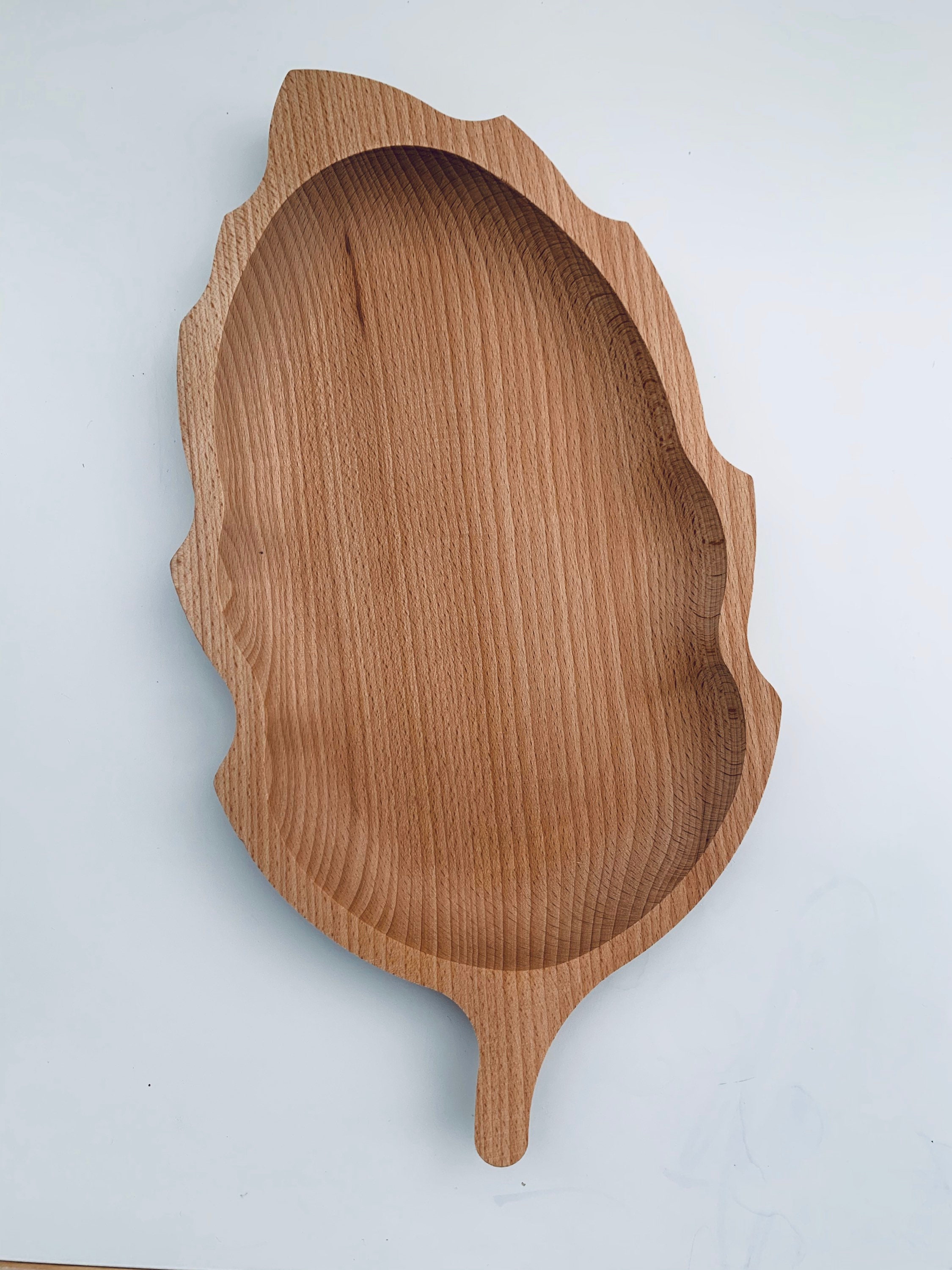 Wooden Leaf Tray for Sensory Play Play Dough and Sensory Etsy UK