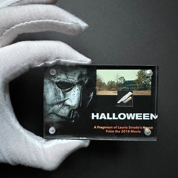 Halloween (2018) - Seltene Mini Film Requisite Display - Laurie Strode House w / COA Horror / Michael Myers