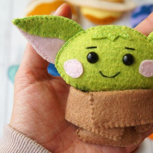 Felt alien ornament pattern, Easy sewing pattern, DIY space ornaments, Crafts for kids, Space felt PDF pattern, Hand sewing stuffed toy