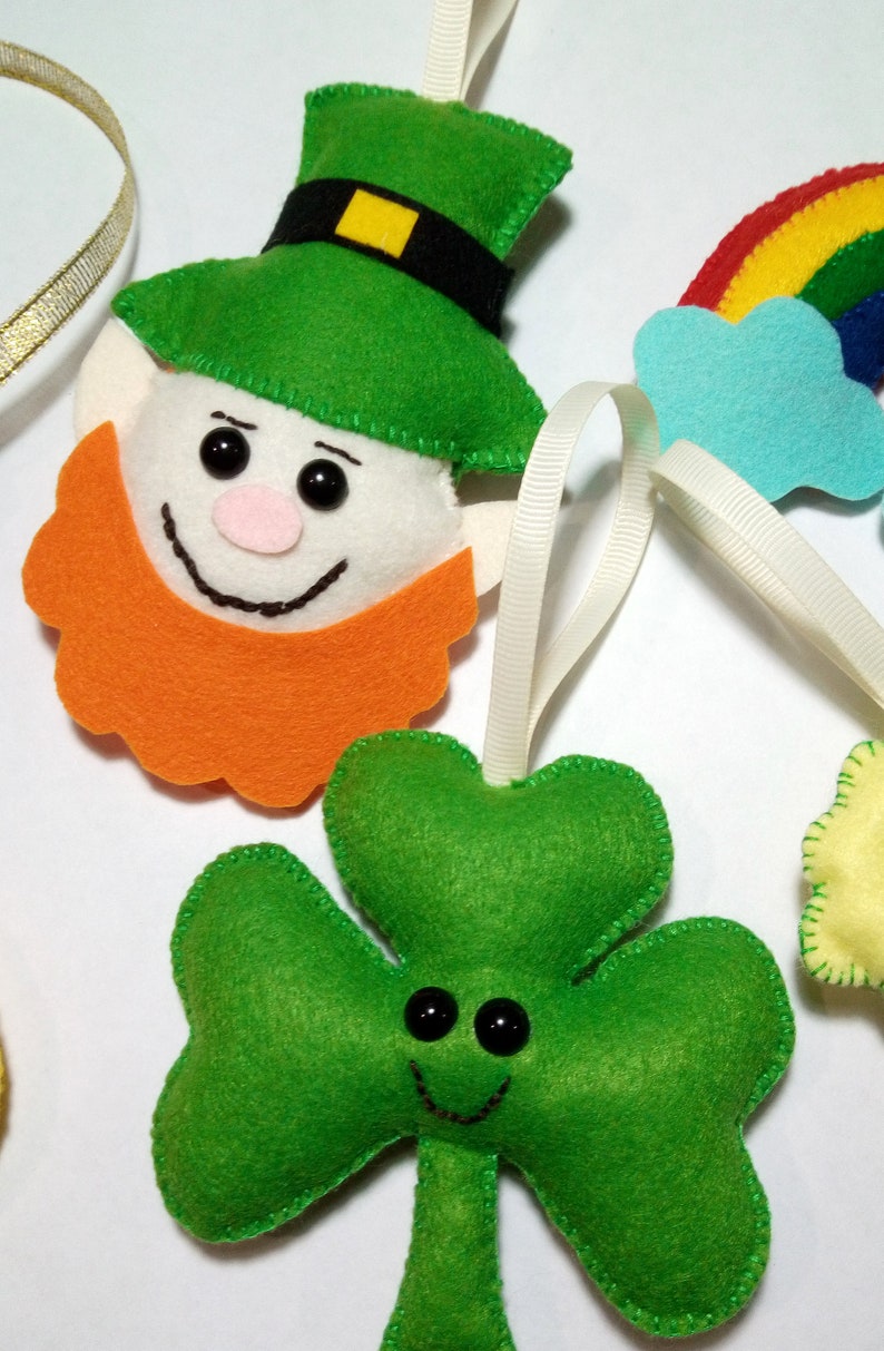 st patricks day felt craft