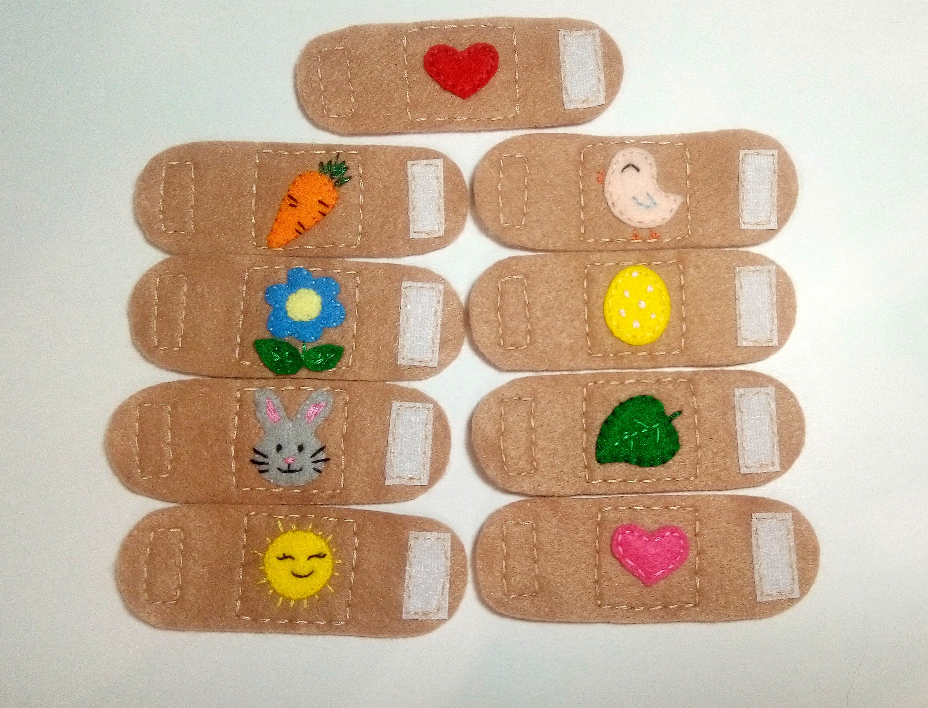 Toy Bandaids Felt Band Aid Easter Spring Theme Kids Doctor Etsy Denmark