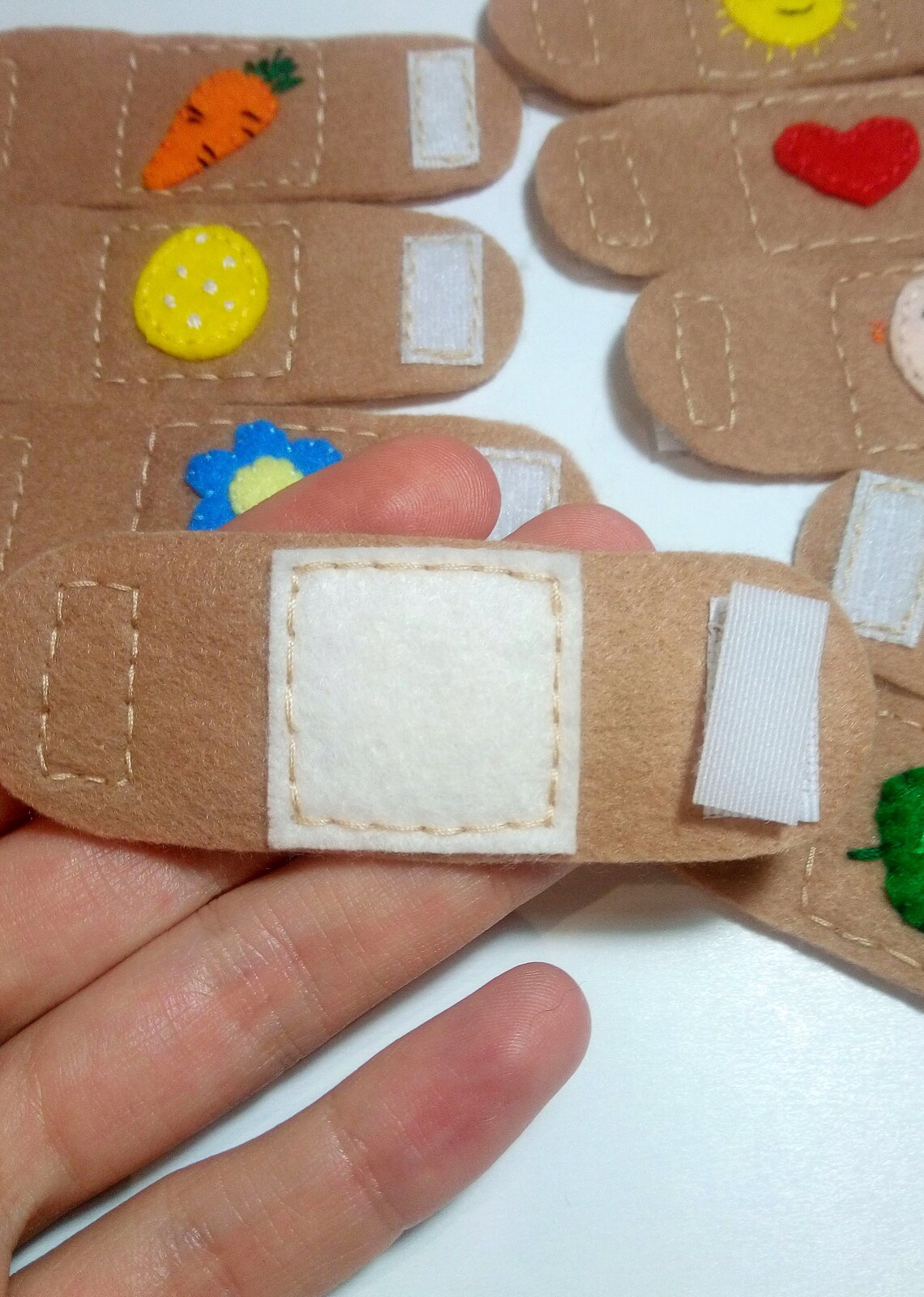 Toy Bandaids Felt Band Aid Easter Spring Theme Kids Doctor Etsy Denmark
