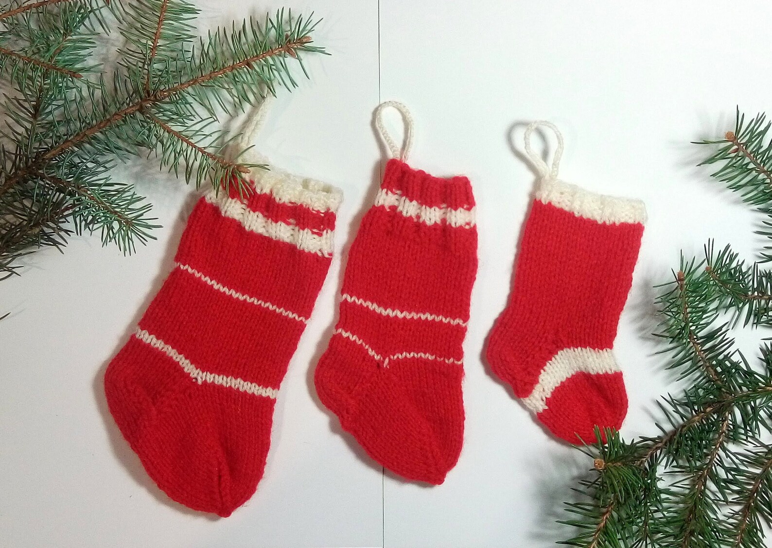 Mini Christmas stocking Small Christmas stockings Ugly Etsy