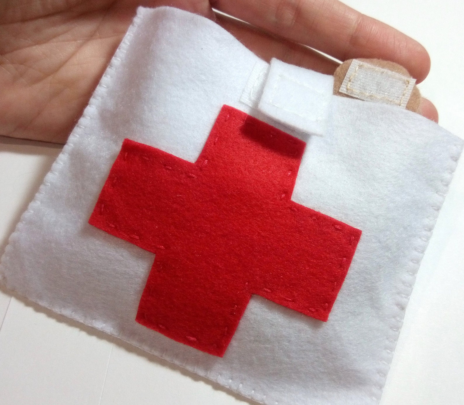 Felt doctor kit Kids doctor play set Toy first aid Felt Etsy