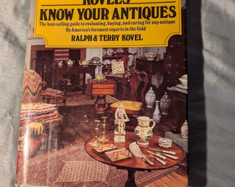 vintage Kovels know your antiques hardbound book