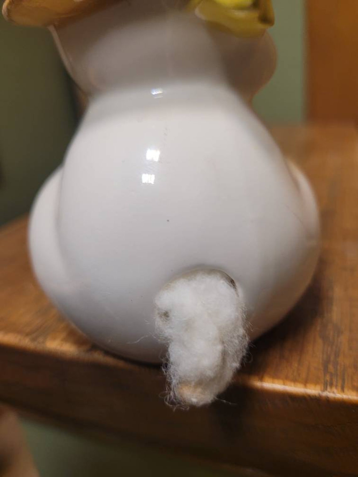 Bunny Cotton Ball Holder Japan Etsy