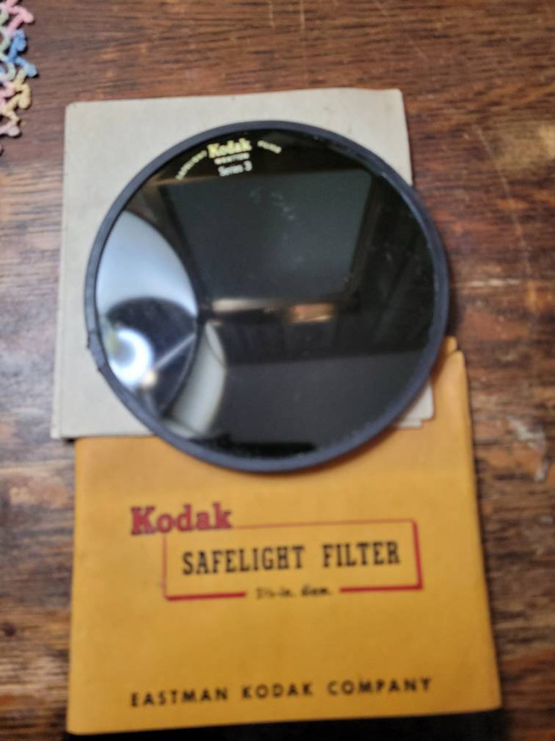 Kodak Safelight Filter Written Series 3. Original Packaging Etsy