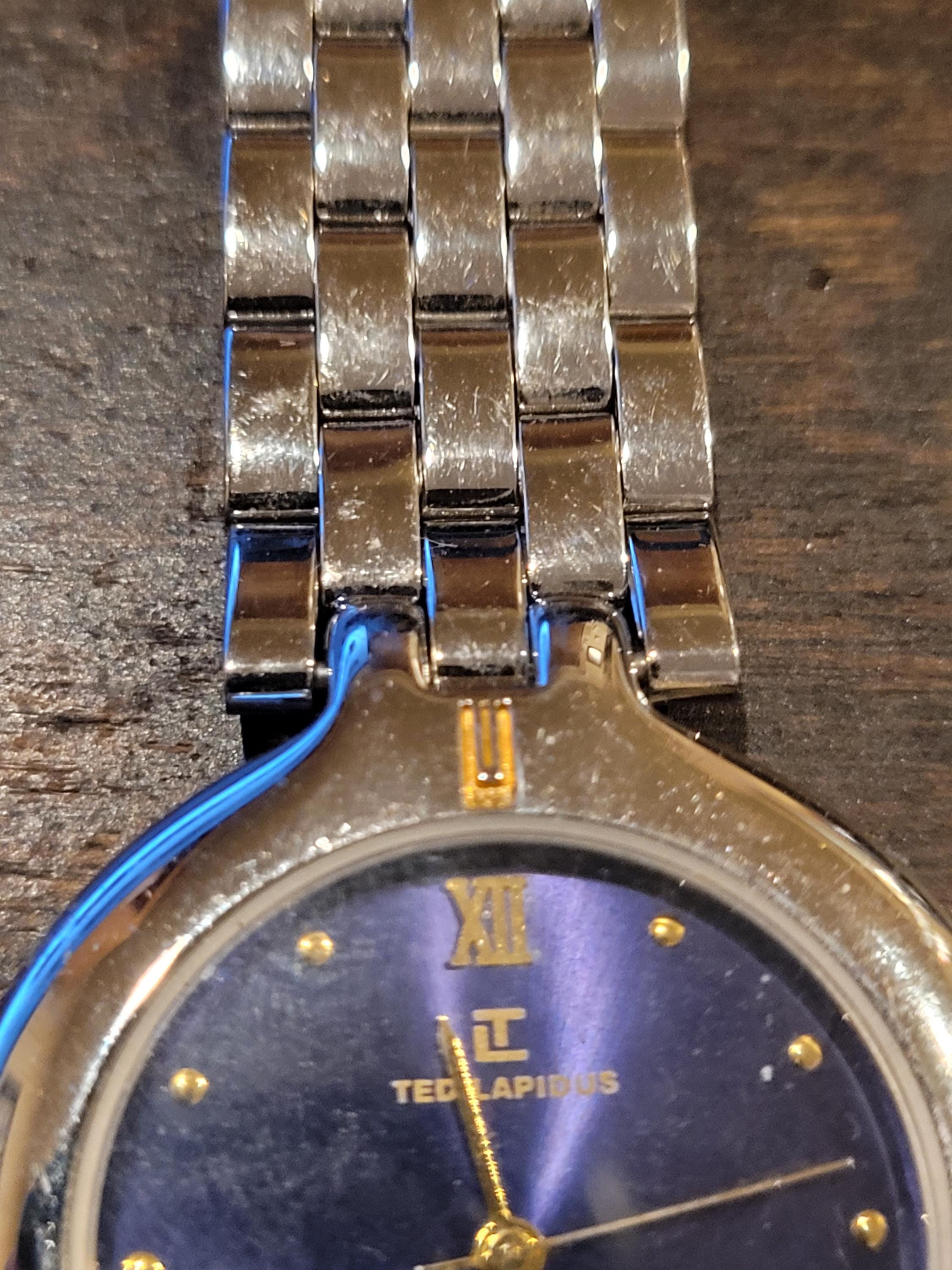 Mens Ted Lapidus Watch - New Battery - Etsy