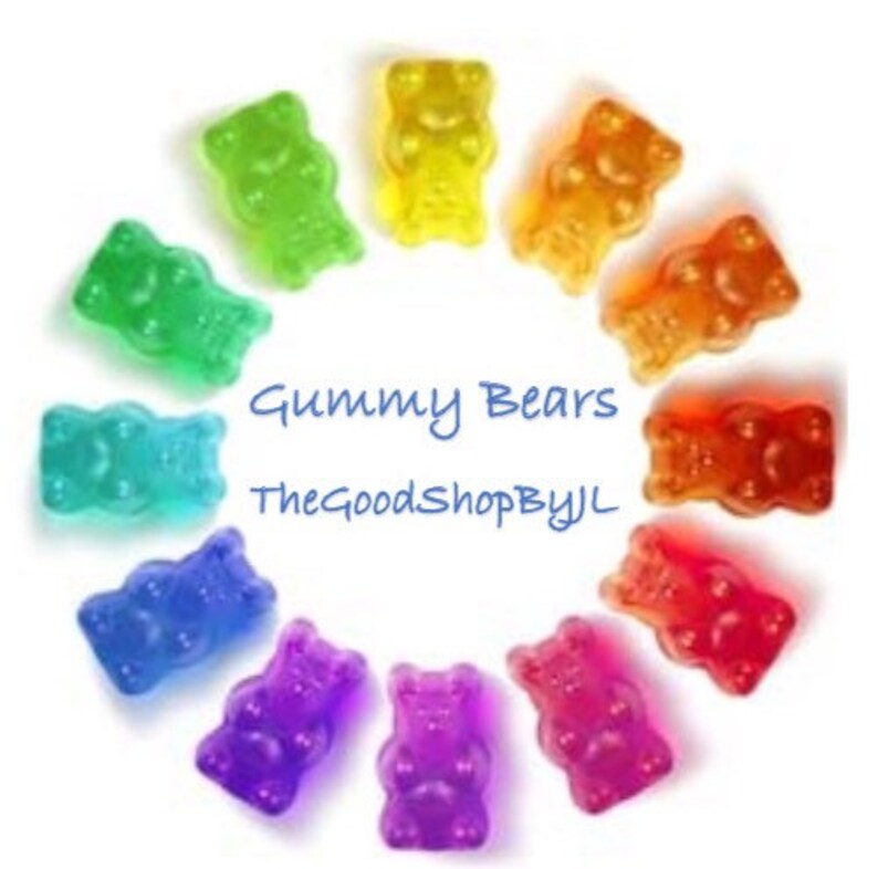 Gummy Bears infused with Alcohol 100 ct. Etsy