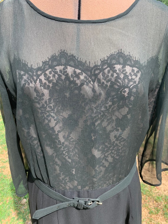 Amy Adams Black Lace Dress - image 5