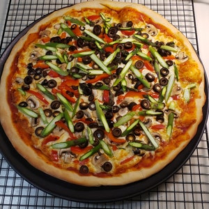 yeast sourdough pizza crust yeast starter, very sour very active the beast @